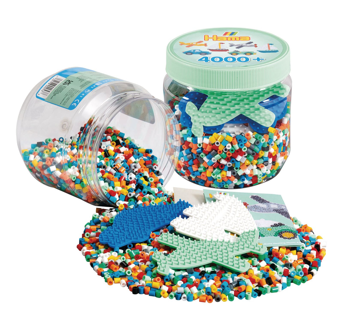 Hama Midi B gelperlen 2053 Dose Mit Perlen Und Stiftplatten Auto Se hama-midi-b-gelperlen-2053-dose-mit-perlen-und-stiftplatten-auto-se