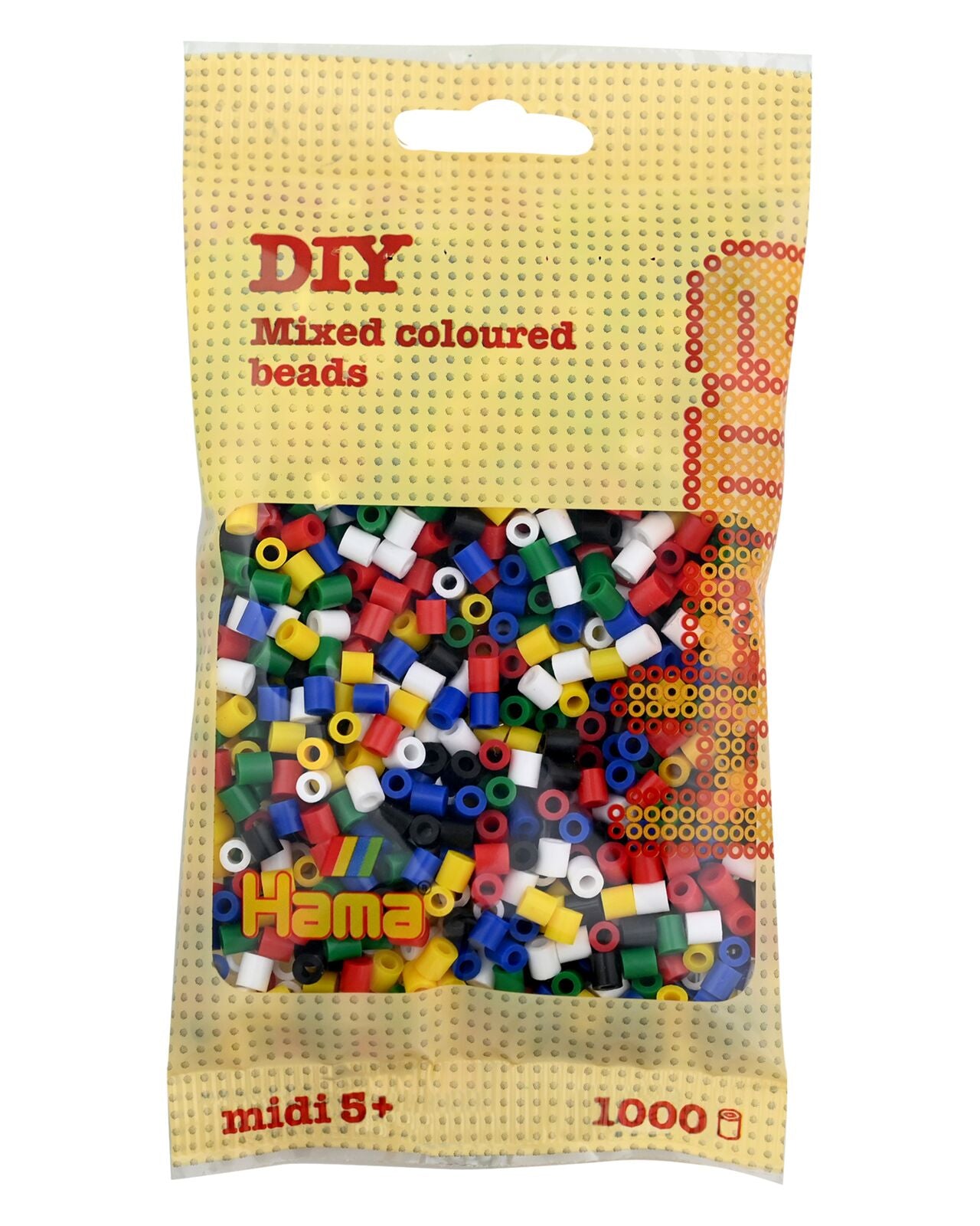 Hama 1000 Mixed Colored Beads - Perler Beads For Crafting & Ironing Designs