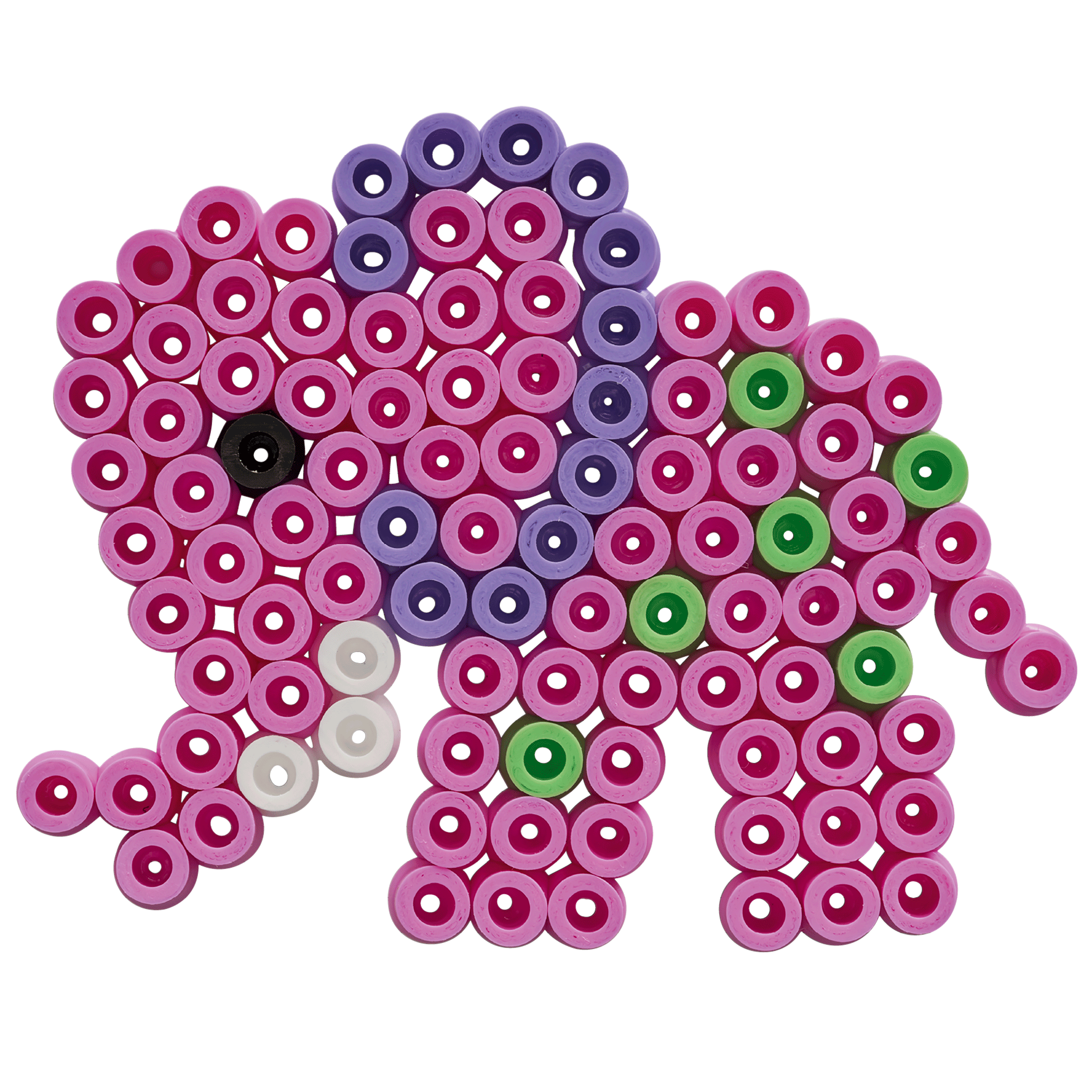 Hama Perlen Hama Maxi Bügelperlen 8753, ca. 600 Perlen, Box mit Perlen und Stiftpl ...